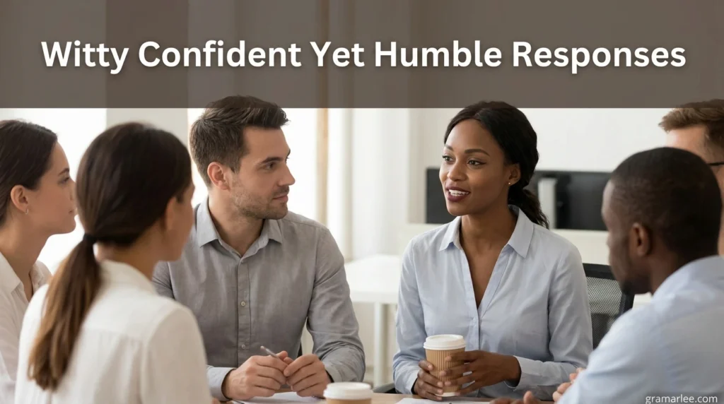 Confident Yet Humble Responses