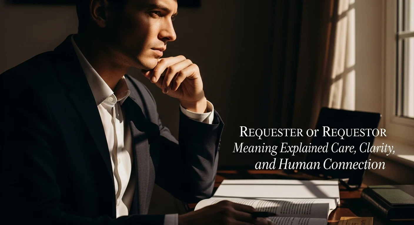 Requester or Requestor Meaning Explained with Care, Clarity, and Human ...