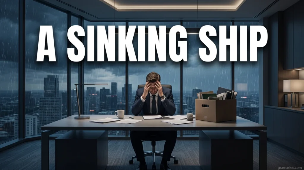 A Sinking Ship