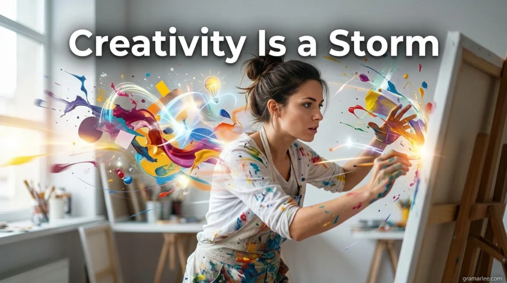 Creativity Is a Storm