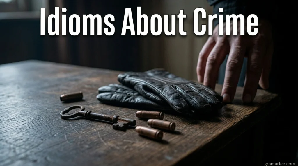 Idioms About Crime