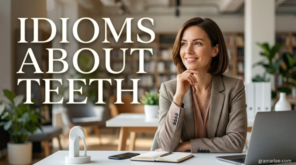 Idioms About Teeth
