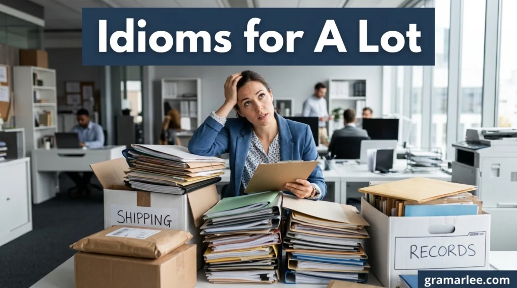 Idioms for A Lot