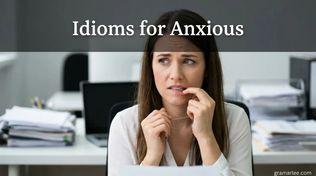 Idioms for Anxious