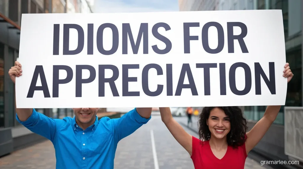 Idioms for Appreciation