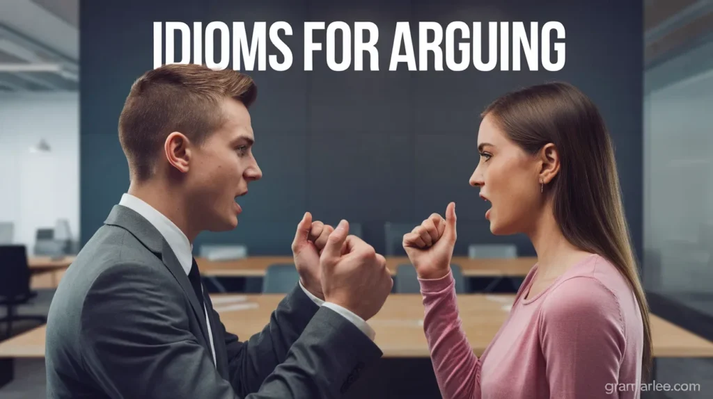 Idioms for Arguing