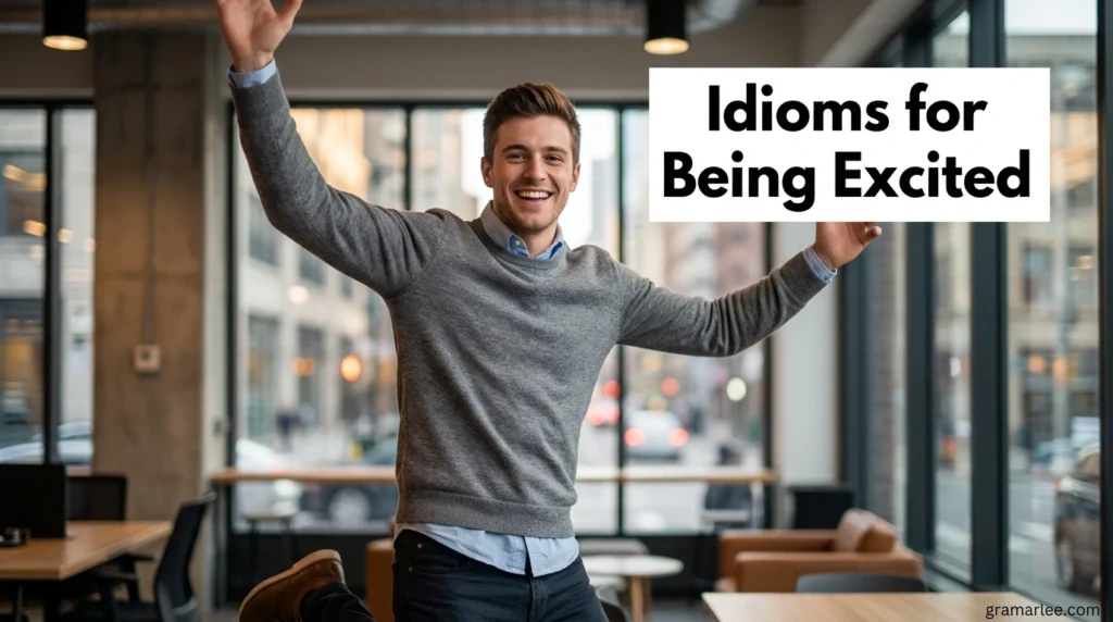 Idioms for Being Excited