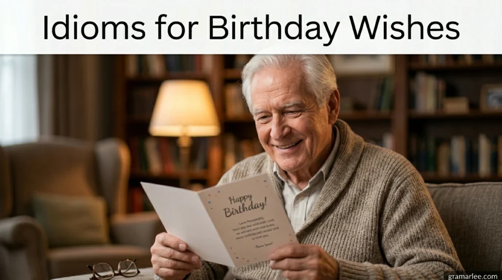 Idioms for Birthday Wishes