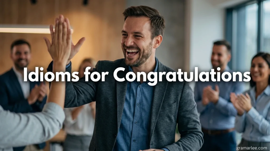 Idioms for Congratulations