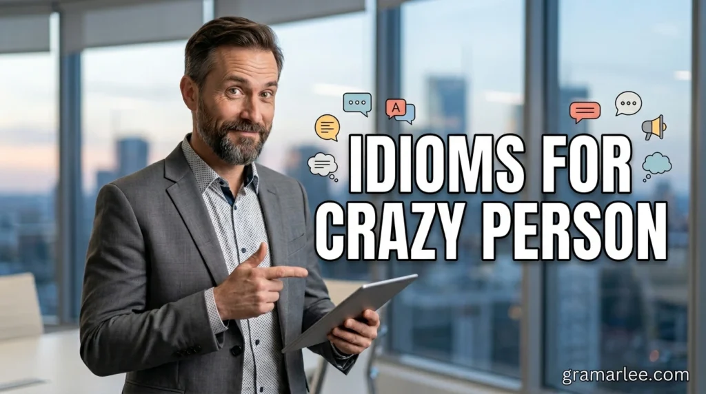 Idioms for Crazy Person