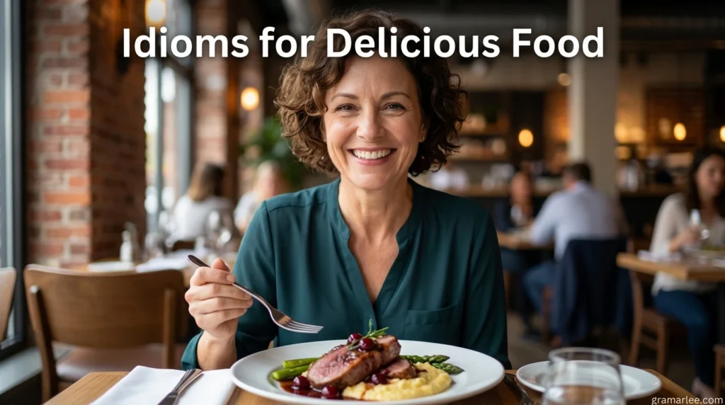 Idioms for Delicious Food