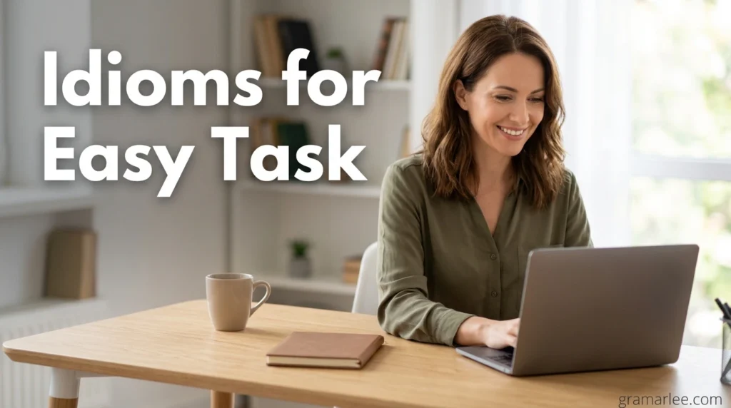 Idioms for Easy Task