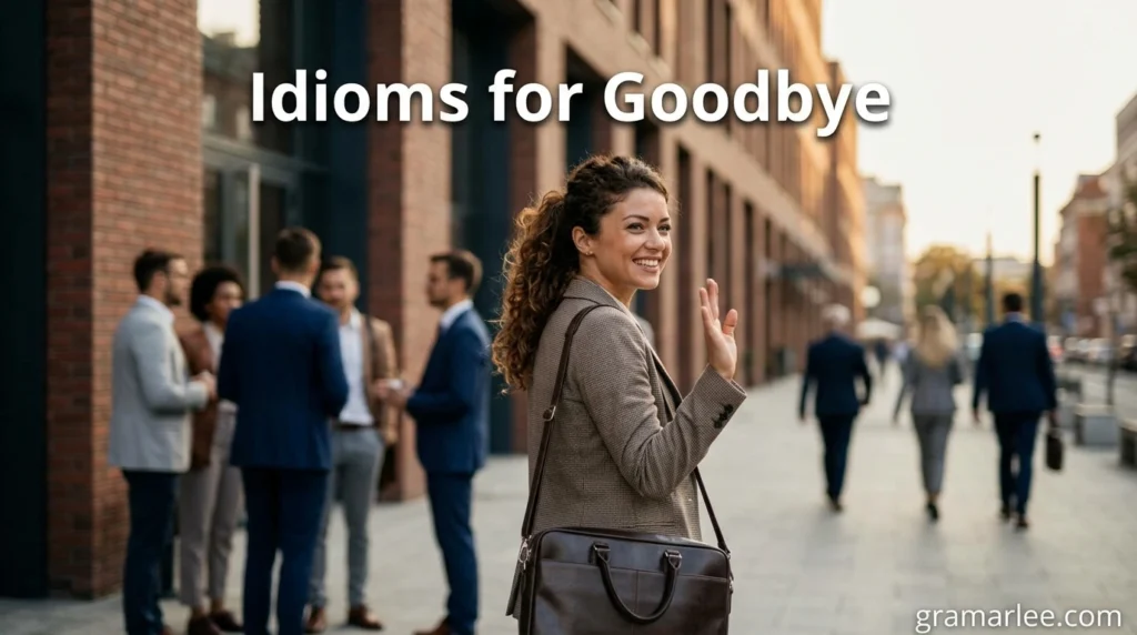 Idioms for Goodbye