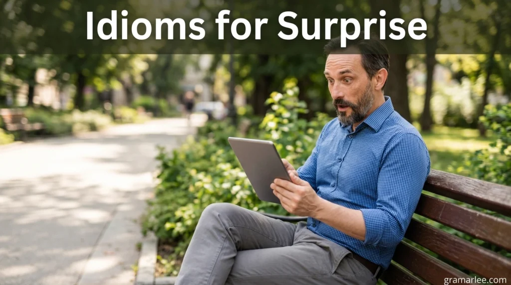 Idioms for Surprise