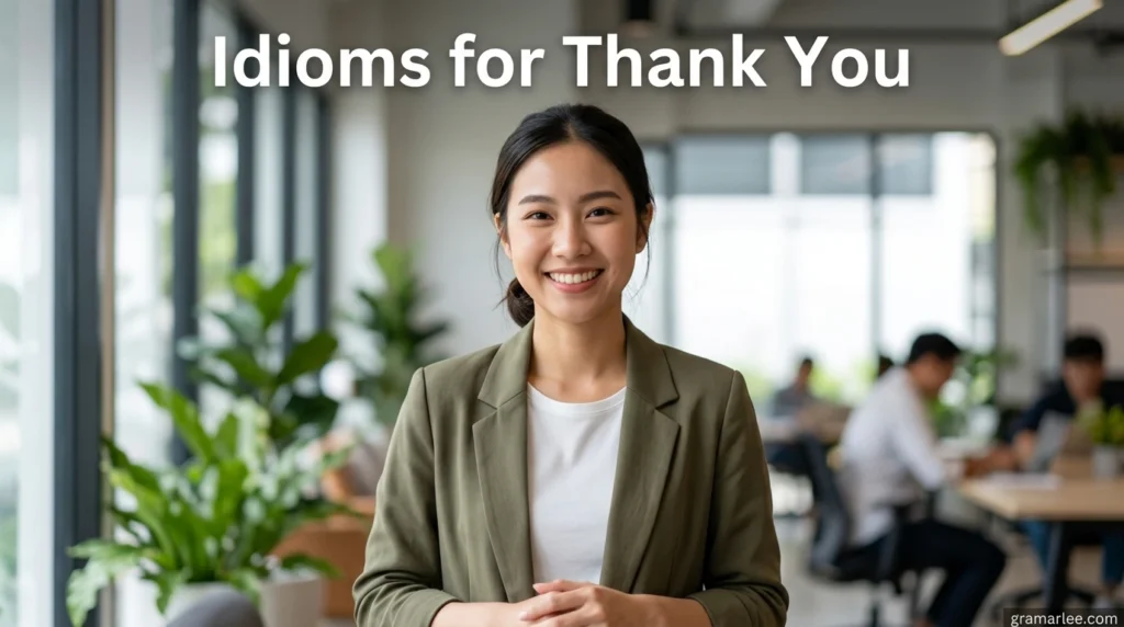 Idioms for Thank You