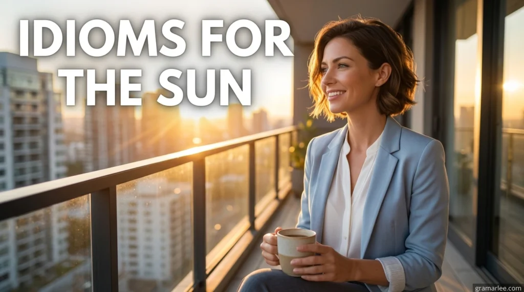 Idioms for the Sun