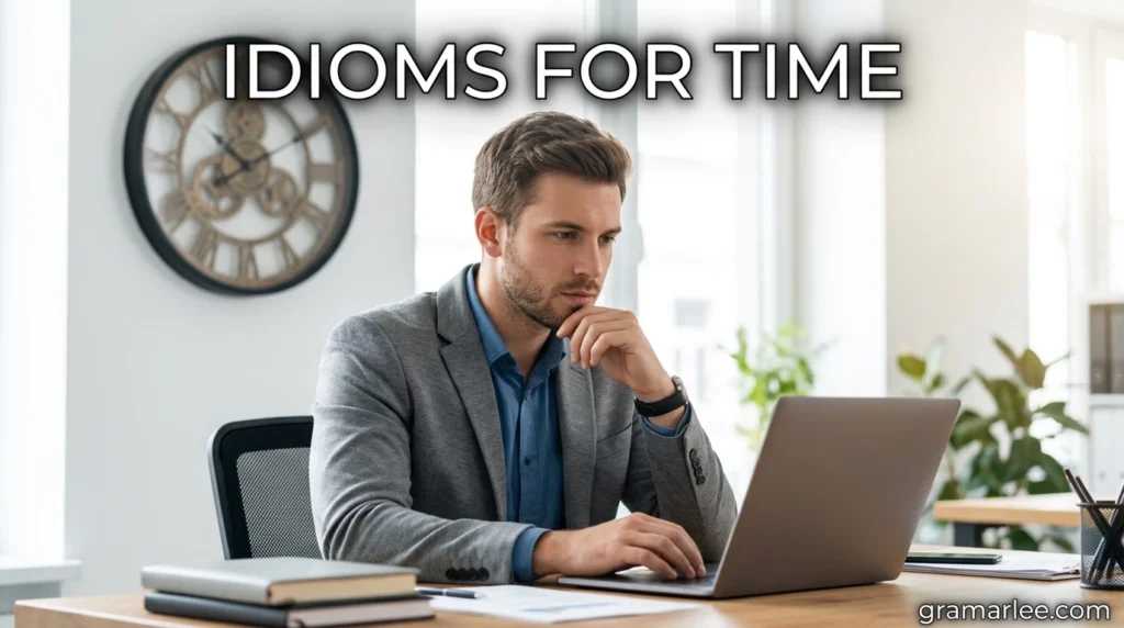 Idioms for Time