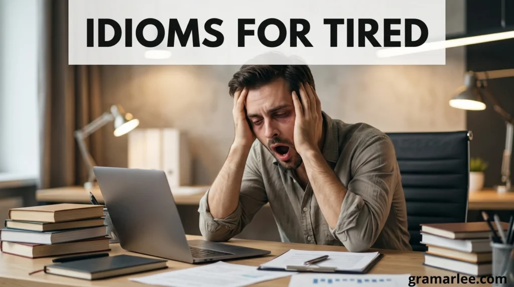 Idioms for Tired