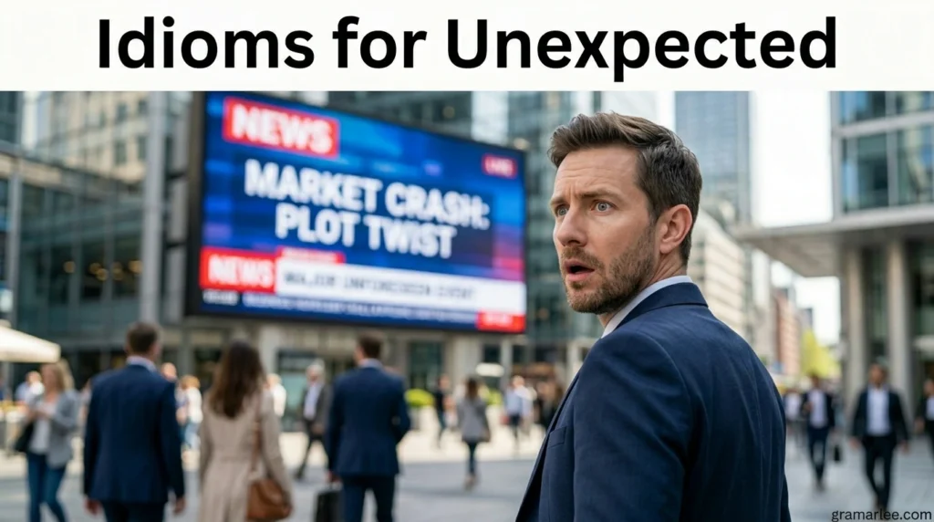 Idioms for Unexpected