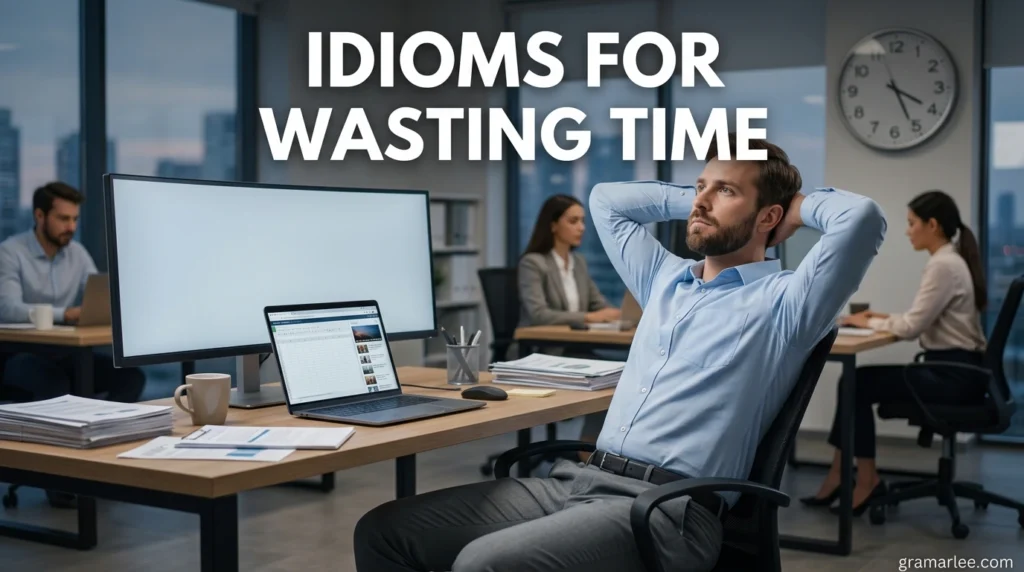 Idioms for Wasting Time