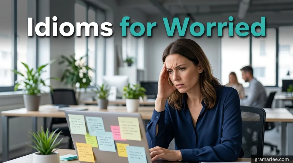 Idioms for Worried