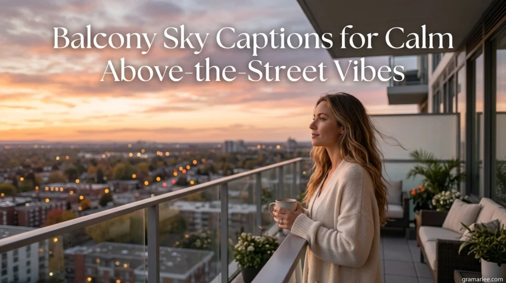 Balcony Sky Captions for Calm Above-the-Street Vibes