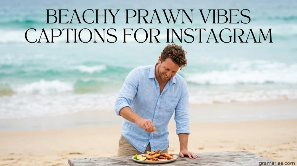 Beachy Prawn Vibes Captions for Instagram