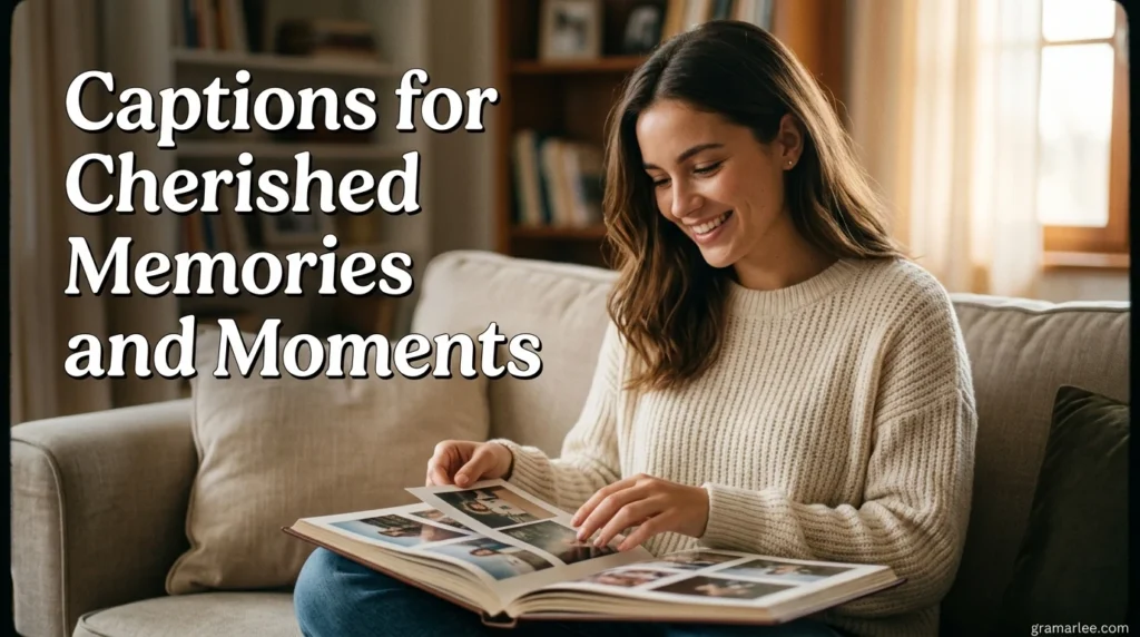 Captions for Cherished Memories and Moments