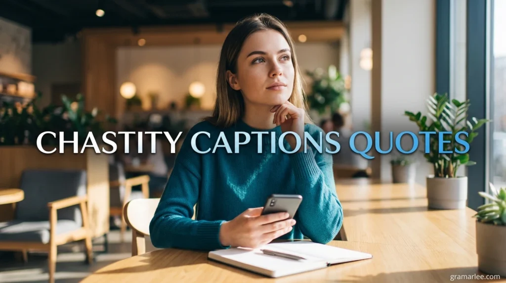 Chastity Captions Quotes
