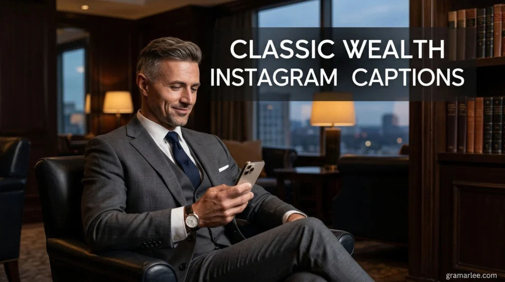 Classic Wealth Instagram Captions