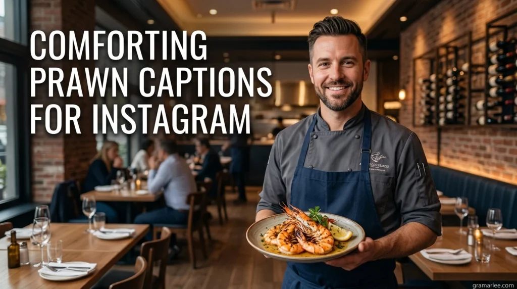 Comforting Prawn Captions for Instagram