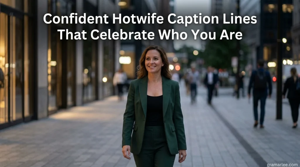 Confident Hotwife Caption Lines That Celebrate Who You Are