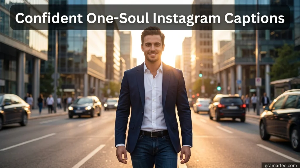 Confident One-Soul Instagram Captions