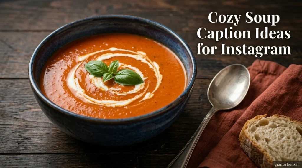 Cozy Soup Caption Ideas for Instagram