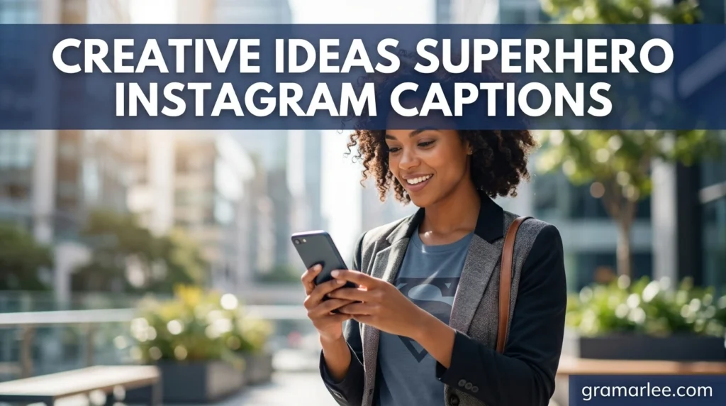 Creative Ideas Superhero Instagram Captions
