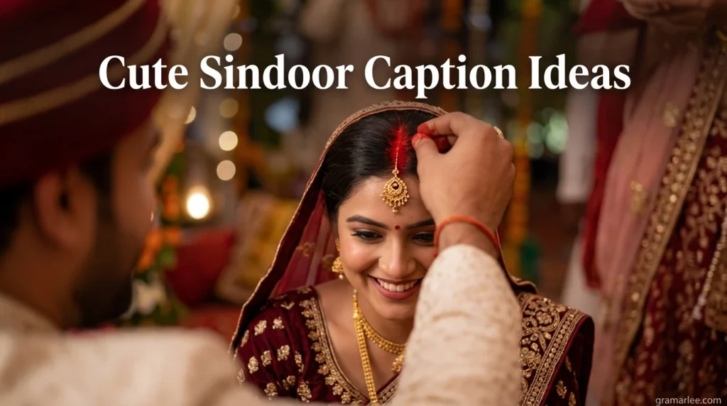 Cute Sindoor Caption Ideas