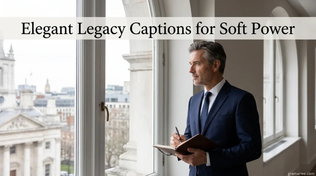 Elegant Legacy Captions for Soft Power