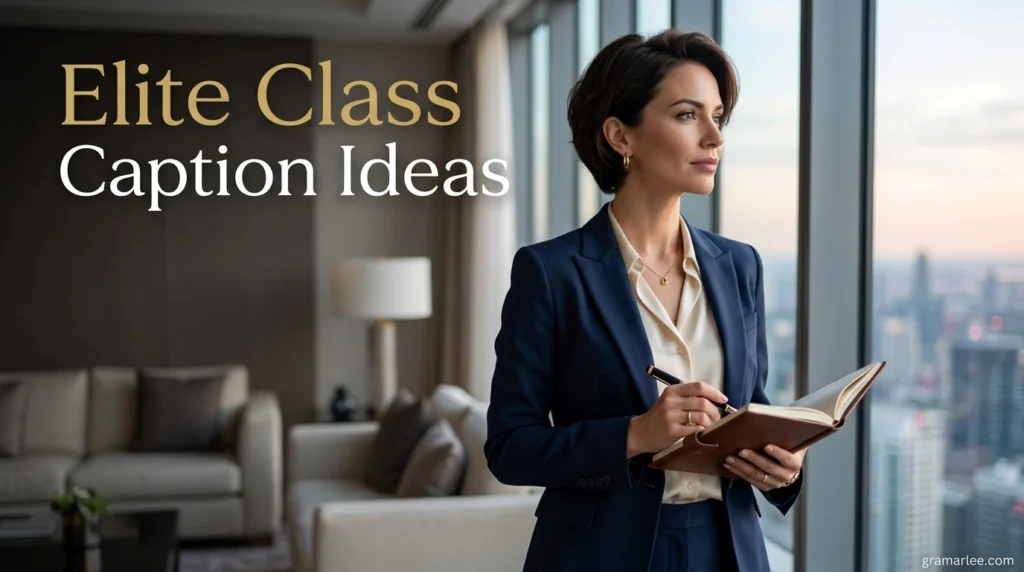 Elite Class Caption Ideas