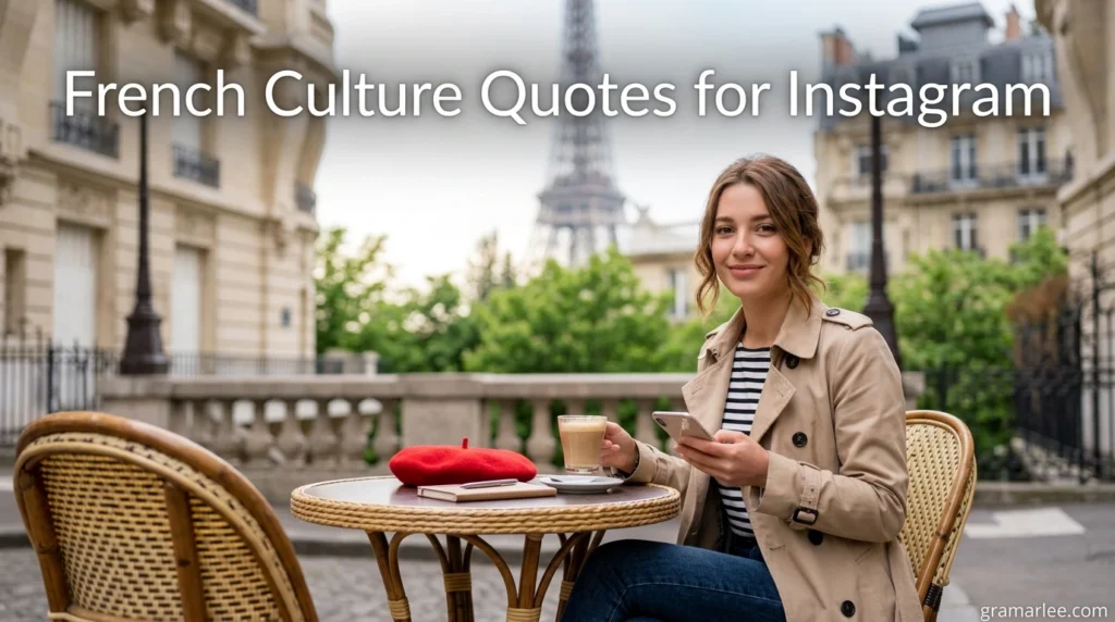 French Culture Quotes for Instagram