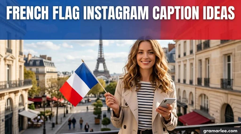 French Flag Instagram Caption Ideas 