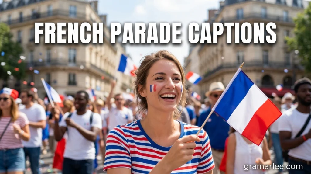 French Parade Captions
