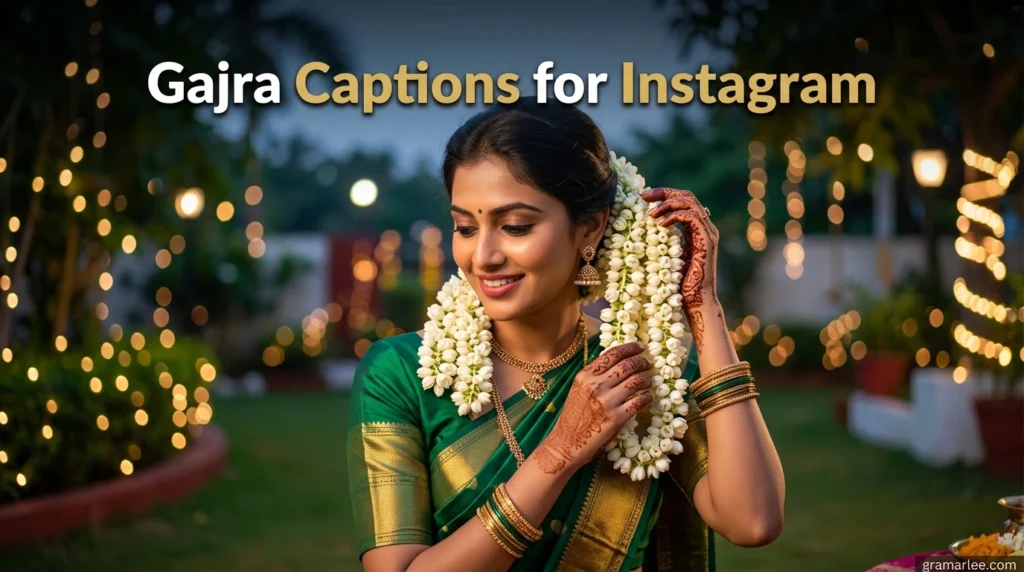 Gajra Captions for Instagram