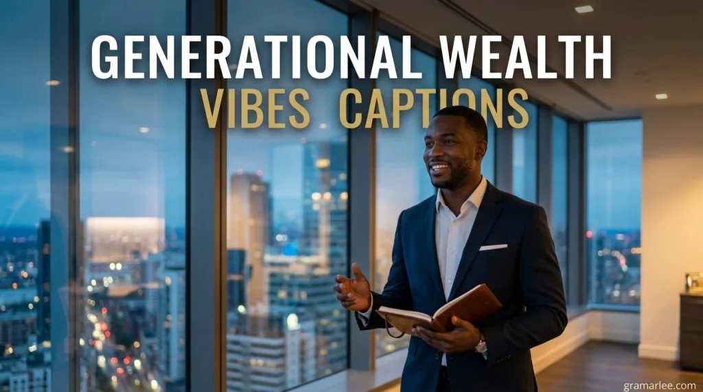 Generational Wealth Vibes Captions