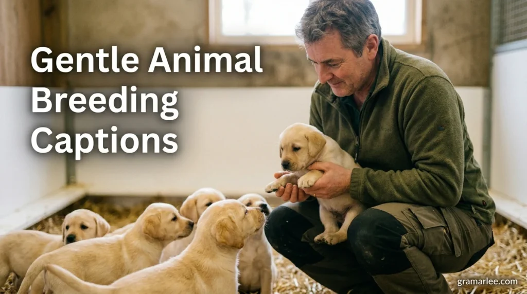 Gentle Animal Breeding Captions