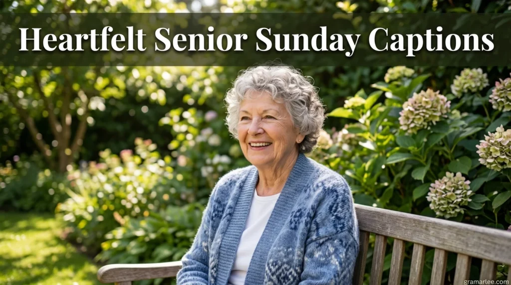 Heartfelt Senior Sunday Captions