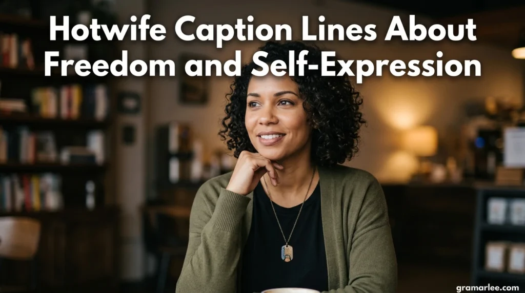 Hotwife Caption Lines About Freedom and Self-Expression