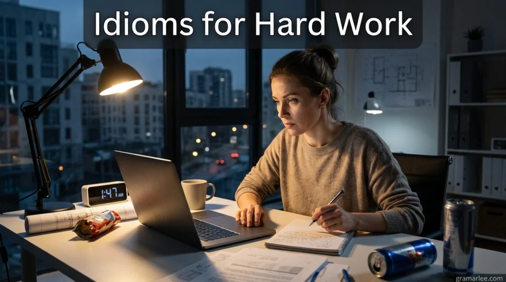 Idioms for Hard Work