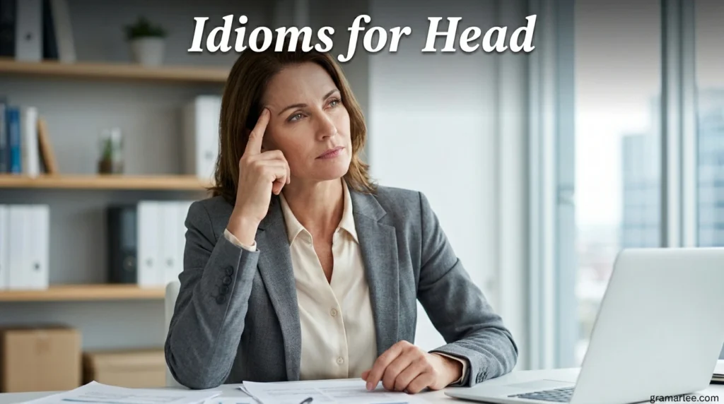 Idioms for Head