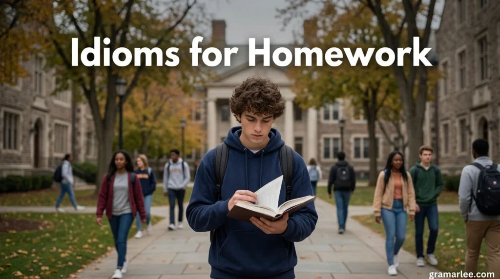 Idioms for Homework