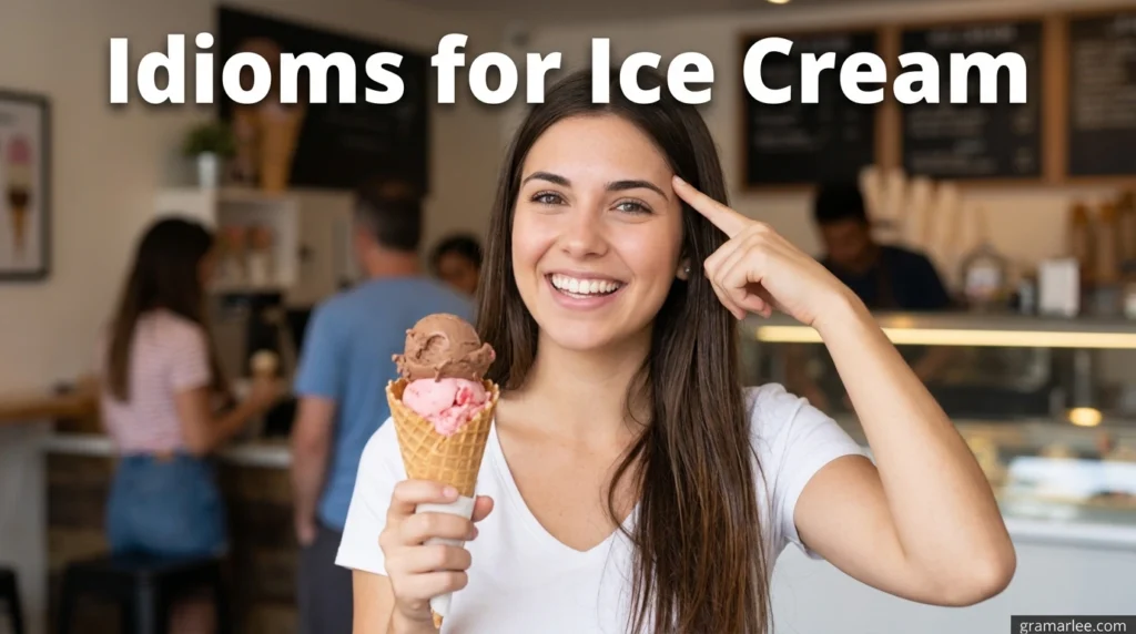 Idioms for Ice Cream